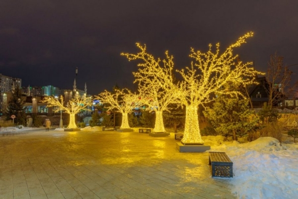 Зеленоград украсился к Новому году (фотогалерея)