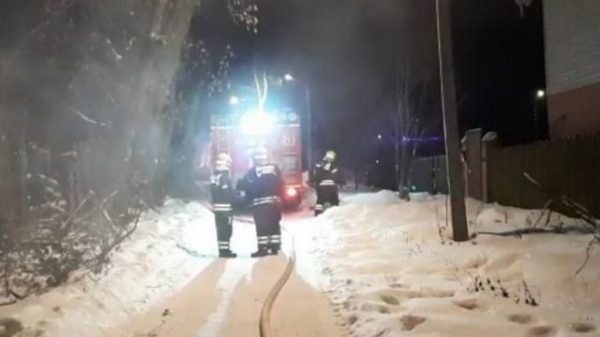 В Малино на пожаре погиб мужчина