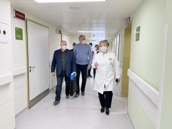 Депутат Мосгордумы посетил Детский центр - ГКБ Кончаловского