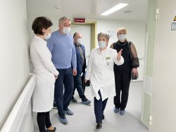 Депутат Мосгордумы посетил Детский центр - ГКБ Кончаловского