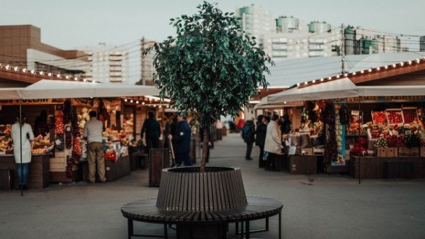 На месте уличного рынка на Крюковской площади появится крытый