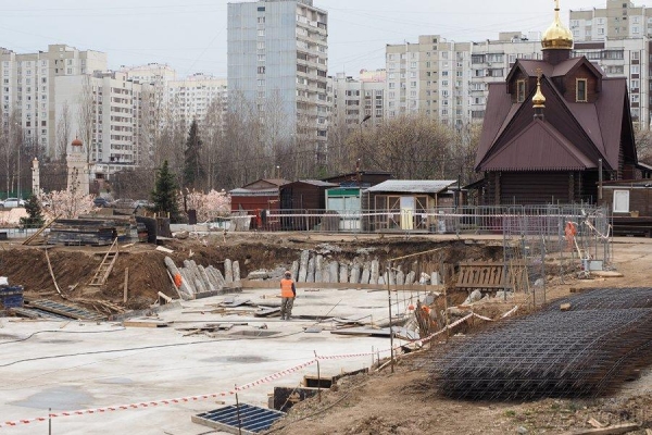 В 16 микрорайоне стартовало строительство храма Архистратига Михаила
