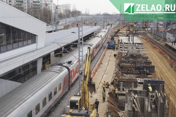 К 2025 году пассажиропоток на станции Крюково может вырасти в два раза