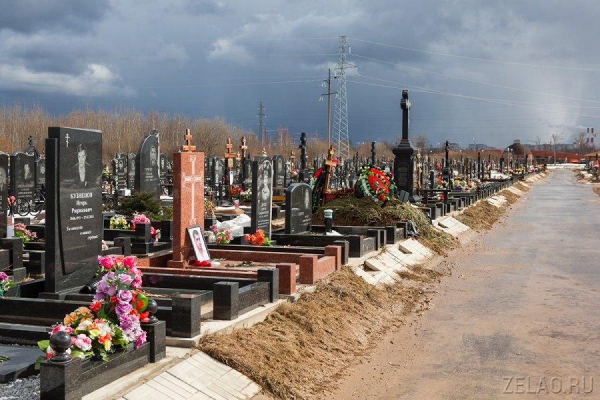 На Вербное воскресенье зеленоградские кладбища посетили около 5500 человек