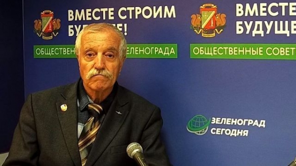 Гость студии Паламарчук Д.А., зам.председателя Совета ветеранов района Крюково