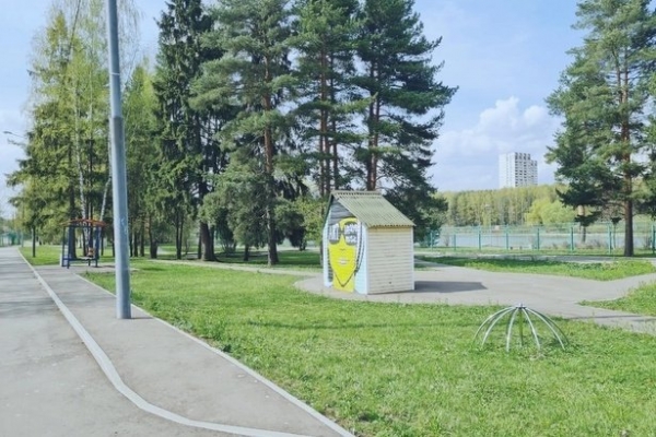 Художникам предлагают расписать домики в зеленоградском Озеропарке