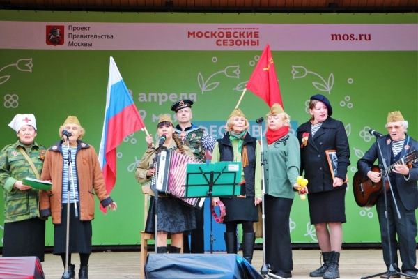 Зеленоградские долголеты стали активными участниками фестиваля «Московская весна»