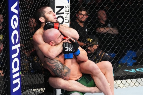 Боец UFC Ковингтон о планах Махачева на полусредний вес: его папочка Хабиб не переходил сюда 
