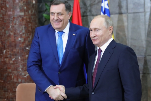 Додик рассказал Путину, как Запад угрожает существованию Республики Сербской 