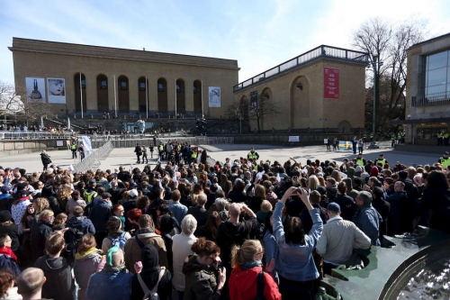 В Стокгольме начался митинг против вступления в НАТО и антитеррористического закона 
