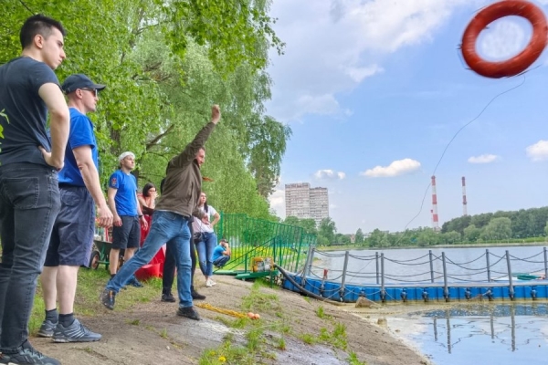 В преддверии открытия купального сезона в Зеленограде прошла дополнительная тренировка спасателей