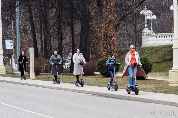 В Зеленограде могут появиться «медленные зоны» для электросамокатов