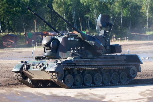 Германия планирует передать Украине еще 45 самоходных установок Gepard 