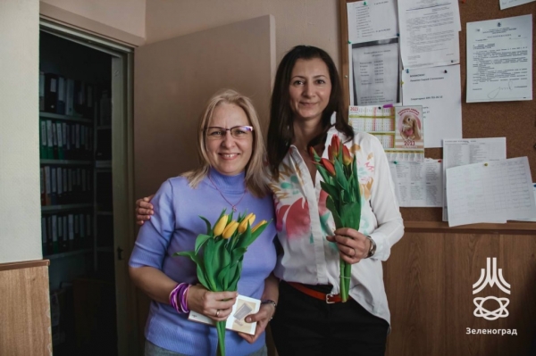 Поздравление с 8 марта от мужского коллектива МКСШ "Зеленоград"