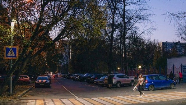 Переходы без светофора оборудуют дополнительным освещением
