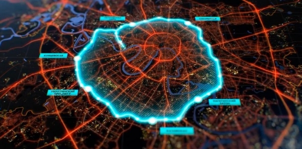 Собянин представил 3D-карту Большой кольцевой линии метро