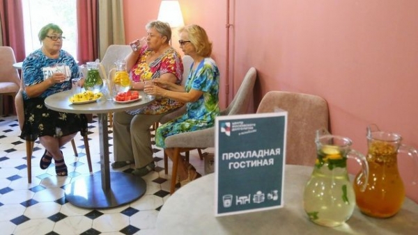 Где переждать жару и попить воды