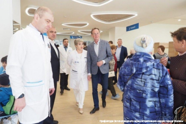 В 14 микрорайоне после капитального ремонта открылась поликлиника
