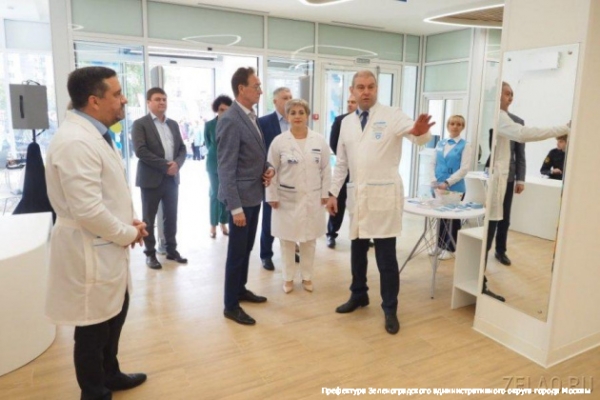В 14 микрорайоне после капитального ремонта открылась поликлиника