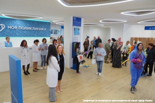 В 14 микрорайоне после капитального ремонта открылась поликлиника