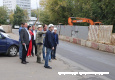 И. о. префекта Анатолий Смирнов ознакомился с работами по проезду вдоль корп. 360 «Флейта»