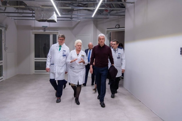 Собянин: В Москве ведется масштабное строительство новых корпусов городских стационаров