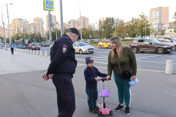 Сотрудники Госавтоинспекциии Зеленограда провели мероприятия на улицах города