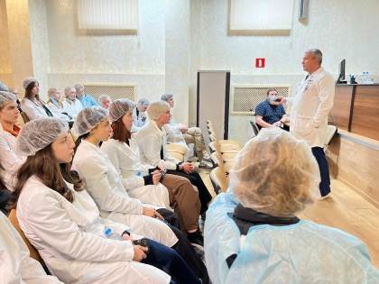 Медицинский класс в московской школе - ГКБ Кончаловского