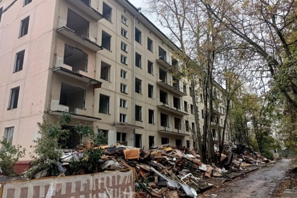 Два переселяемых по программе реновации корпуса в 9 микрорайоне расселены