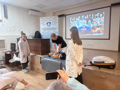 Медицинский класс в московской школе - ГКБ Кончаловского