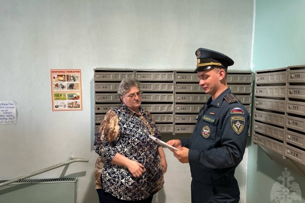 Зеленоградские пожарные предупредили о пожарной безопасности в жилом секторе
