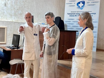 Медицинский класс в московской школе - ГКБ Кончаловского