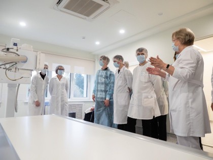 Медицинский класс в московской школе - ГКБ Кончаловского
