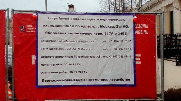 Для ярмарки в 3-м микрорайоне делают водопровод и канализацию