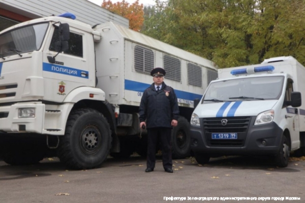 Ко Дню полиции подготовлена фотовыставка о буднях зеленоградских полицейских