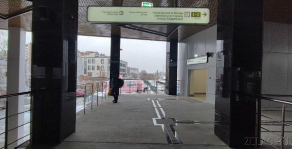 На Крюковской эстакаде заработали остановки общественного транспорта