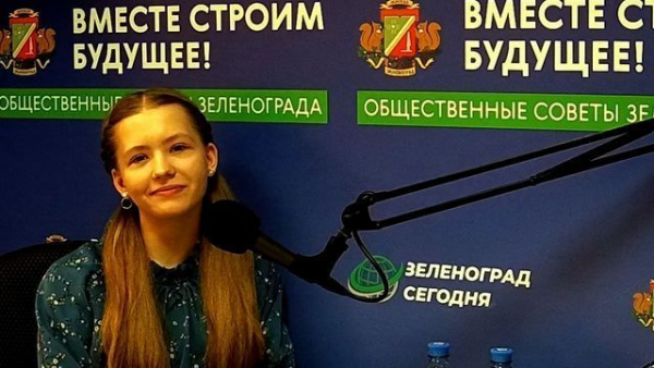 Гость студии Галчева Е., юная актриса театра «Крылья»
