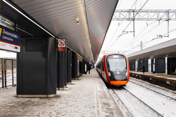 Завершается строительство южного вестибюля станции Лианозово МЦД-1