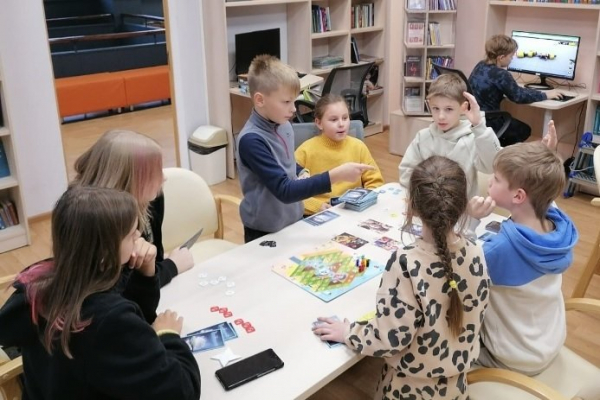 Игротека настольных игр пройдет в библиотеке Савелок