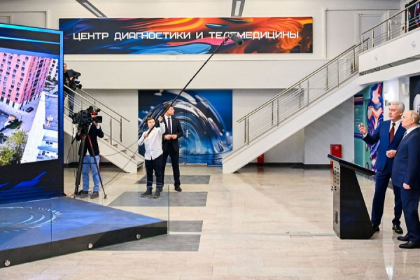 Сергей Собянин доложил Владимиру Путину о развитии московского здравоохранения