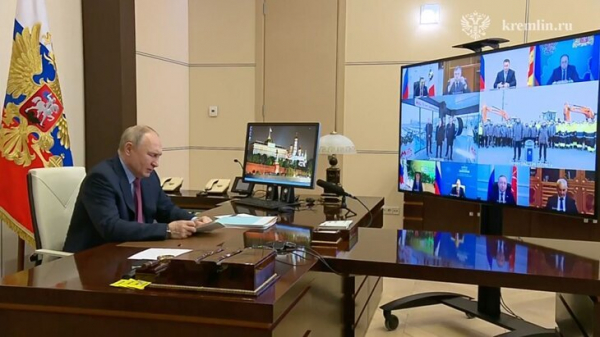 Собянин доложил Путину о начале строительства столичного участка ВСМ «Москва – Санкт-Петербург»