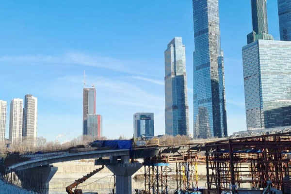 Собянин: Новая дорога соединит районы Дорогомилово и Филевский Парк