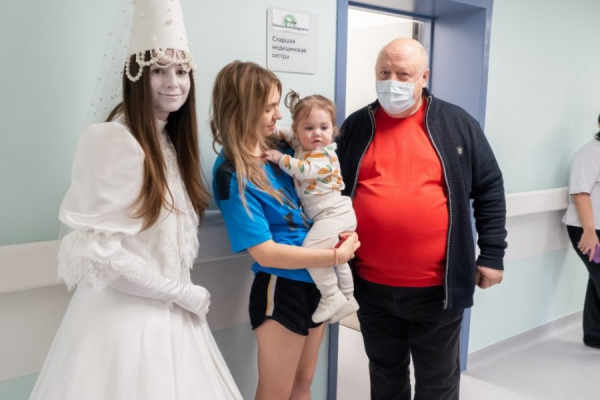 В Детском центре ГКБ им. М.П. Кончаловского прошел праздник в честь первого года работы