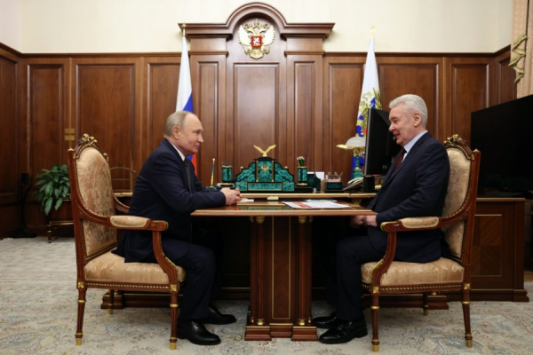 Собянин доложил Путину о рекордном росте промышленности и инвестиций в Москве