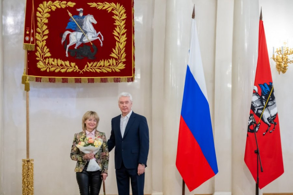 Мэр Москвы наградил выдающихся жителей столицы