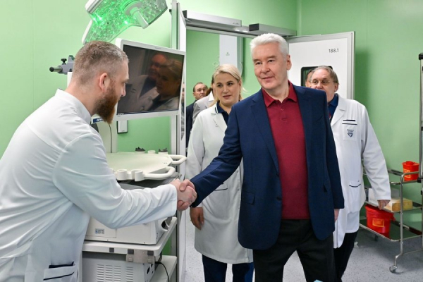 Мэр Москвы рассказал о внедрении нового стандарта экстренной помощи в больницах