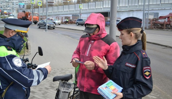 Госавтоинспекция Зеленограда провела профилактическое мероприятие «Электросамокат»