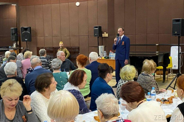 На Центральной площади Зеленограда прошли мероприятия, посвященные 9 мая