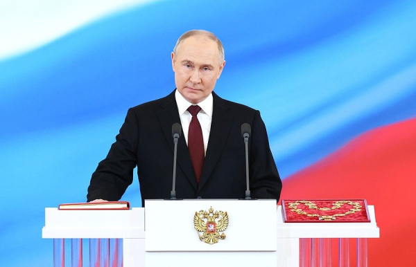 Собянин поздравил Путина с вступлением в должность Президента России