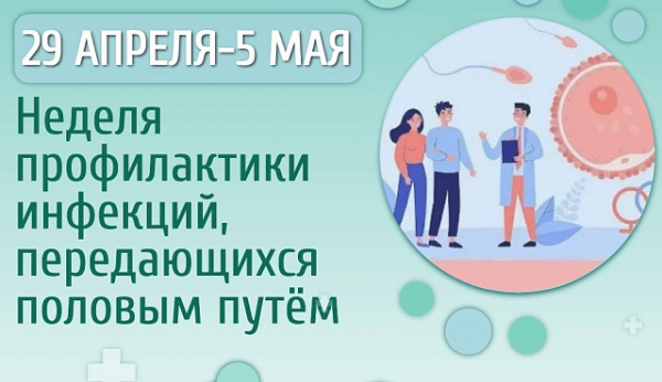 29 апреля стартовала неделя профилактики инфекций, передающихся половым путем 